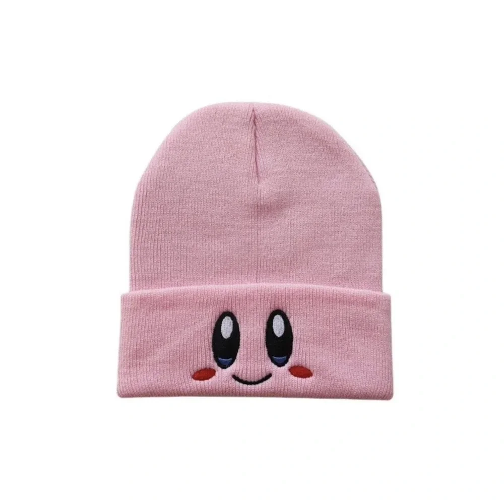 Kirby Unisex Knit Beanie / Skully / Hat / Cap (Pink) - Fits‎ Adults and Children